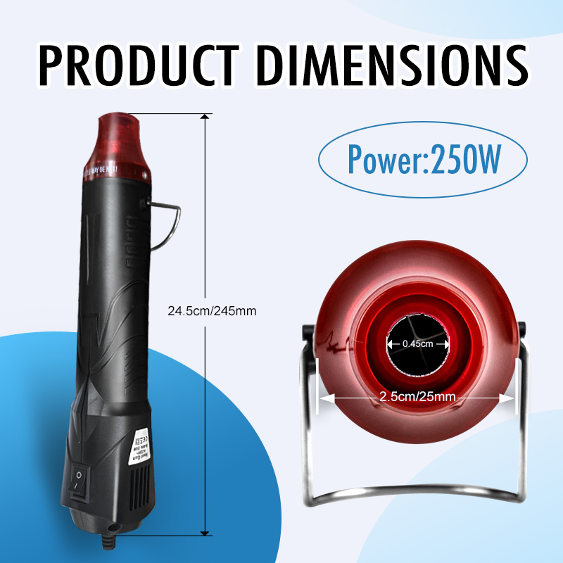 220V Hot Air Gun Soldering Tem - Dryer Car Blower incelemesi ve fiyatı