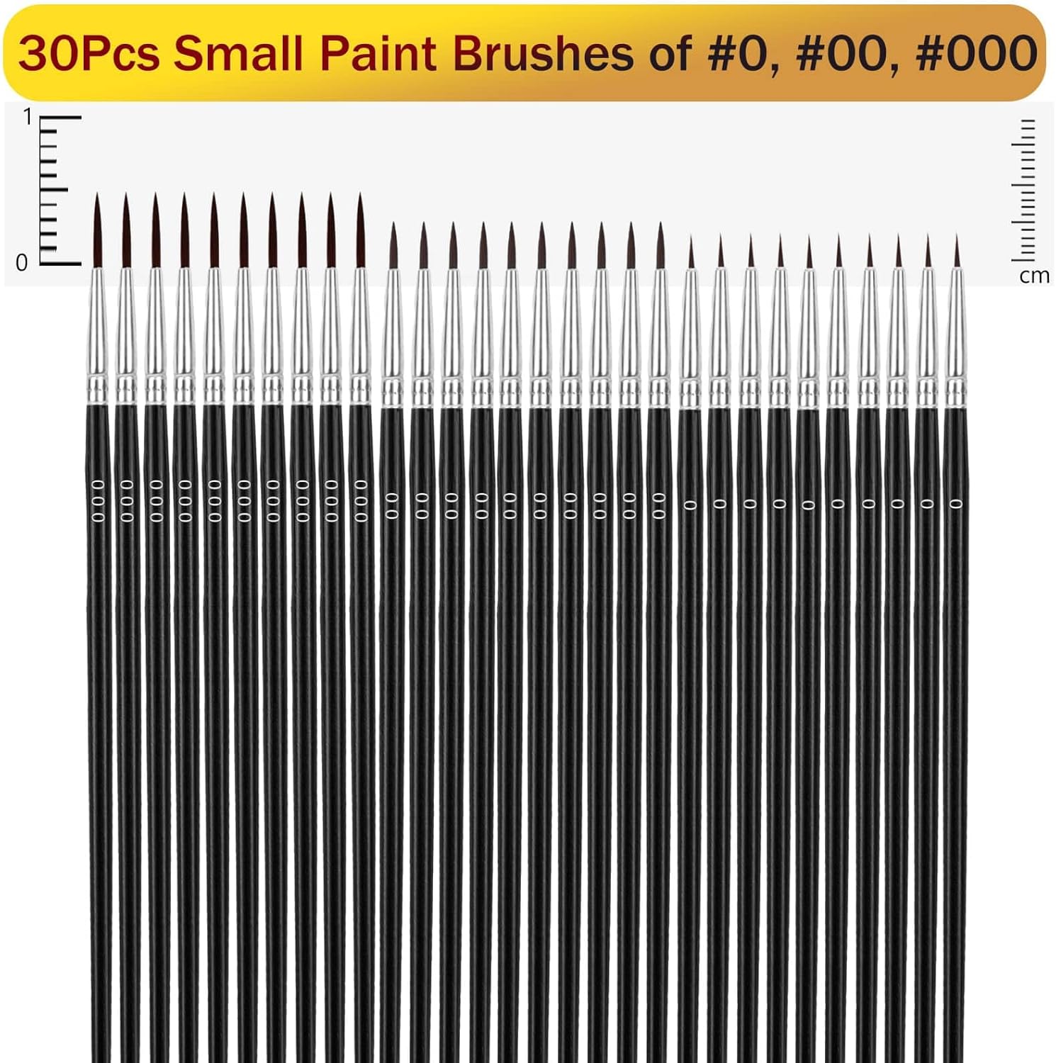 30 Pcs Fine Detail Paint Brush - Detailing Brush Set incelemesi ve fiyatı