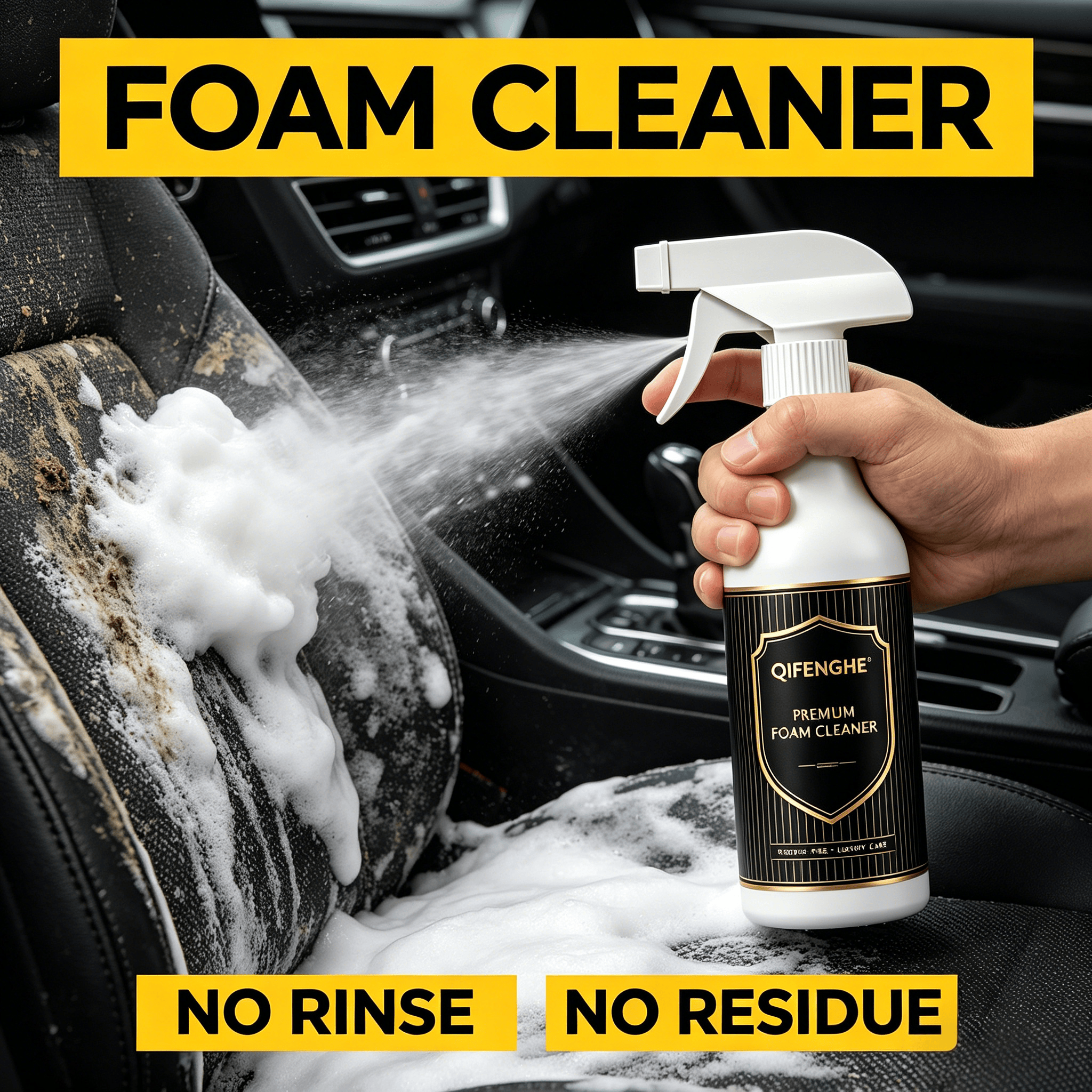 2-in-1 Foam Cleaner – Waterles - Seat Cleaner Fabric incelemesi ve fiyatı