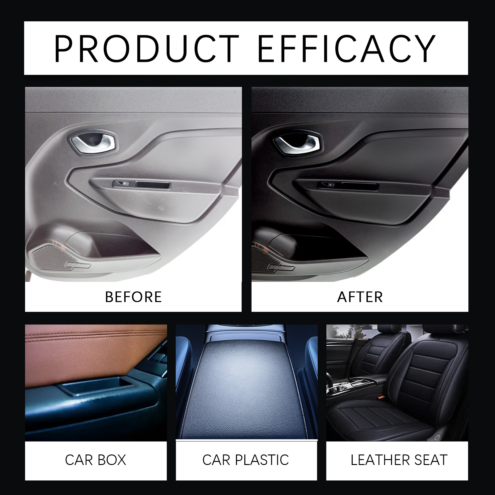 100ml Auto Interior Polish Car - Leather Cleaner Interior incelemesi ve fiyatı