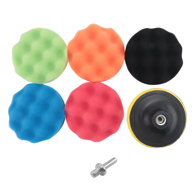 ABJA-8Pcs/Set Car Sponge Polis - Polish Pad Set Buffer incelemesi ve fiyatı