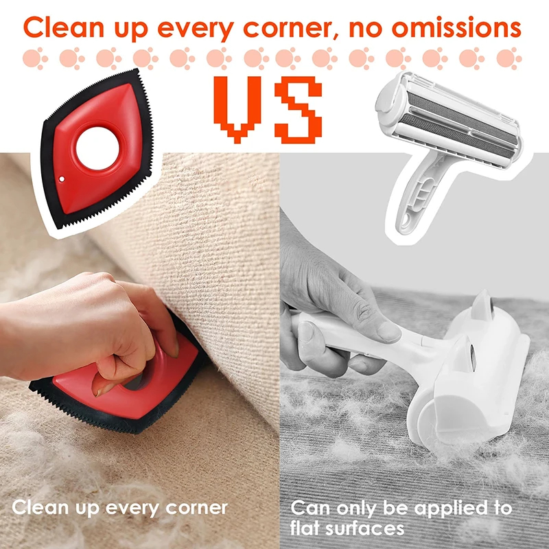 4 Modes Pet Hair Remover Comb  - Seat Cleaner Fabric incelemesi ve fiyatı