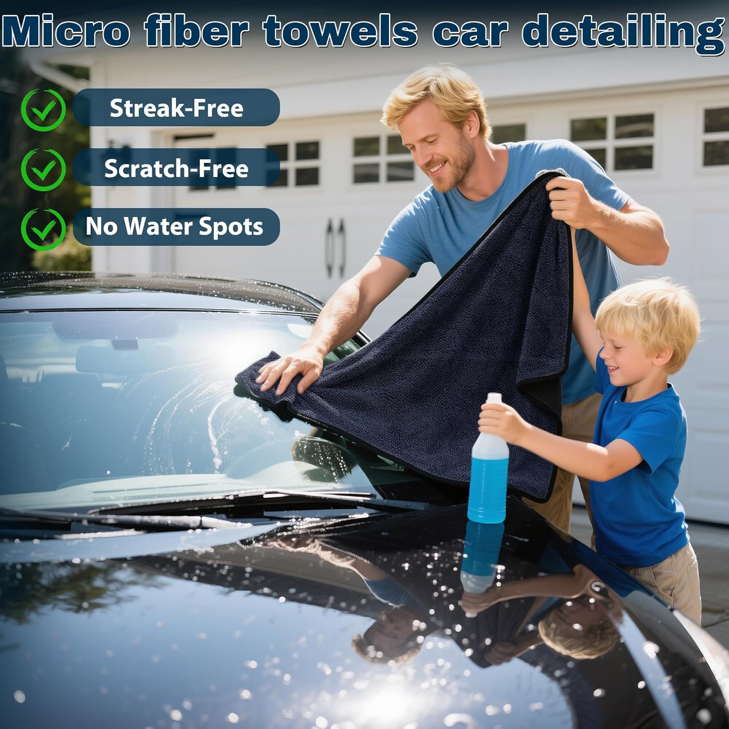 4PCS Microfiber Car Drying Tow - Microfiber Towel Detailing incelemesi ve fiyatı
