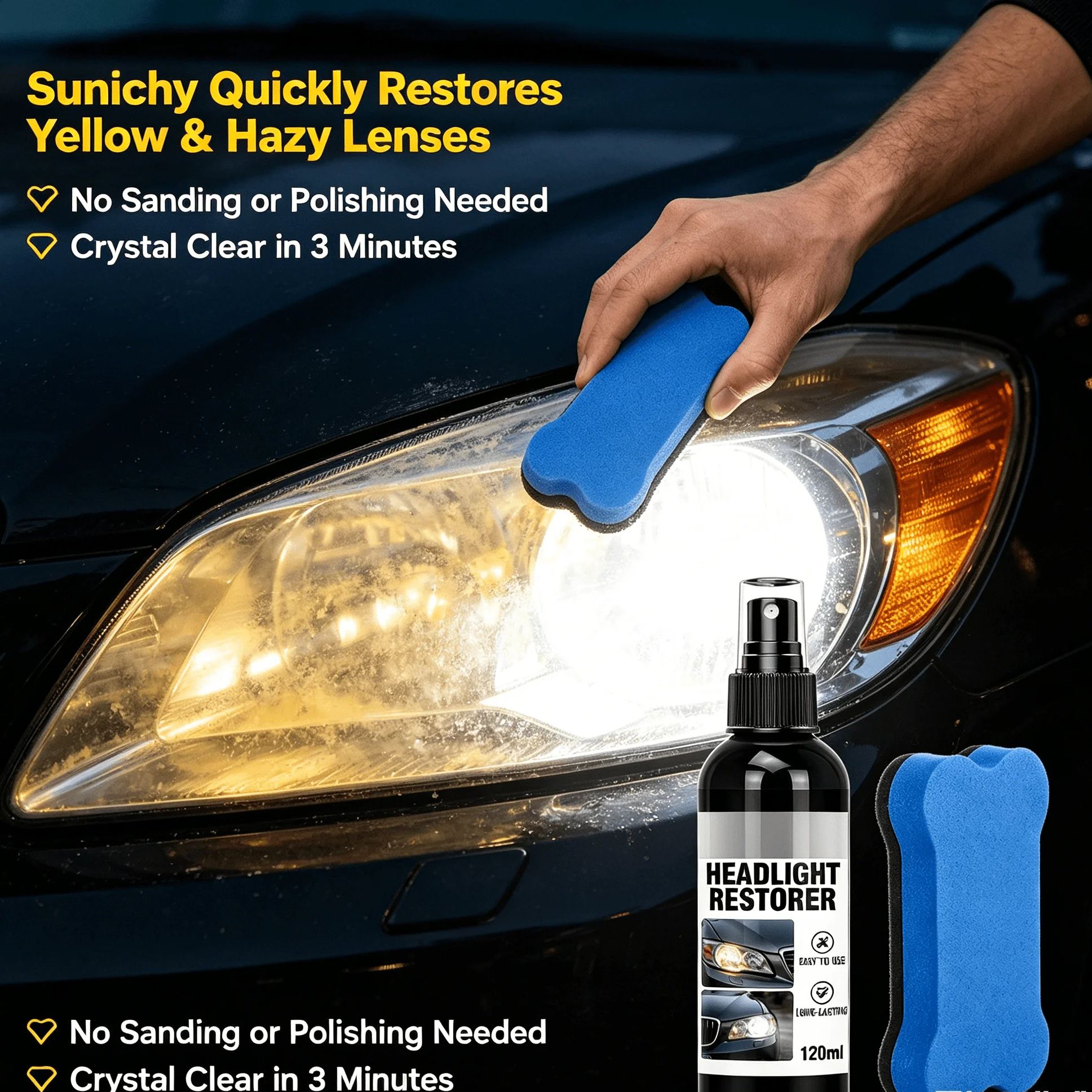 120ml Black Shine Plastic Rest - Trim Restorer Plastic incelemesi ve fiyatı