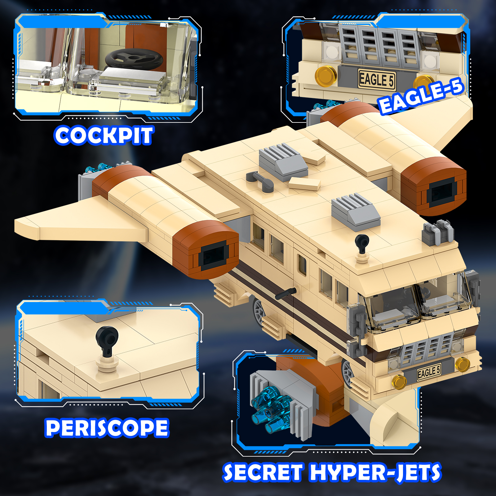 Space Balls Eagle 5 Building B - Interior Detailing Kit incelemesi ve fiyatı
