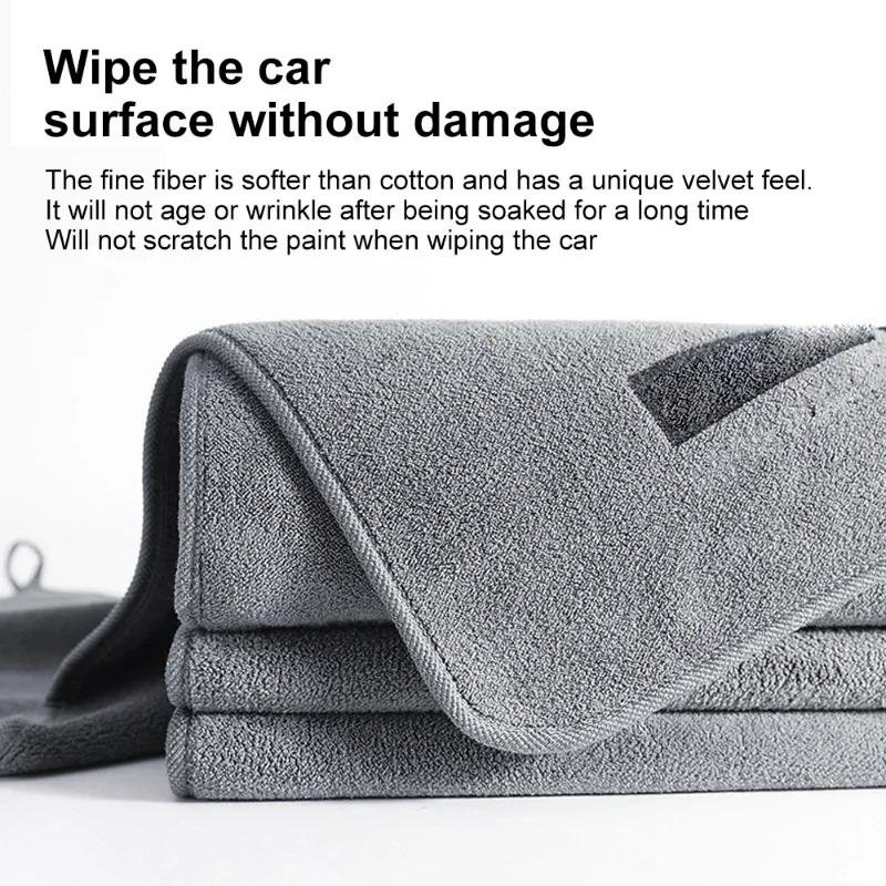 Grey Microfiber Car Cleaning T - Microfiber Towel Detailing incelemesi ve fiyatı