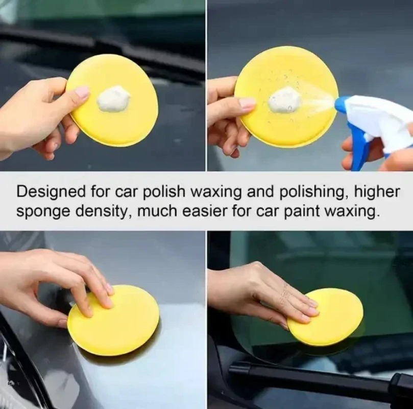 6PCS Car Care Foam Wax Applica - Wax Applicator Pad incelemesi ve fiyatı