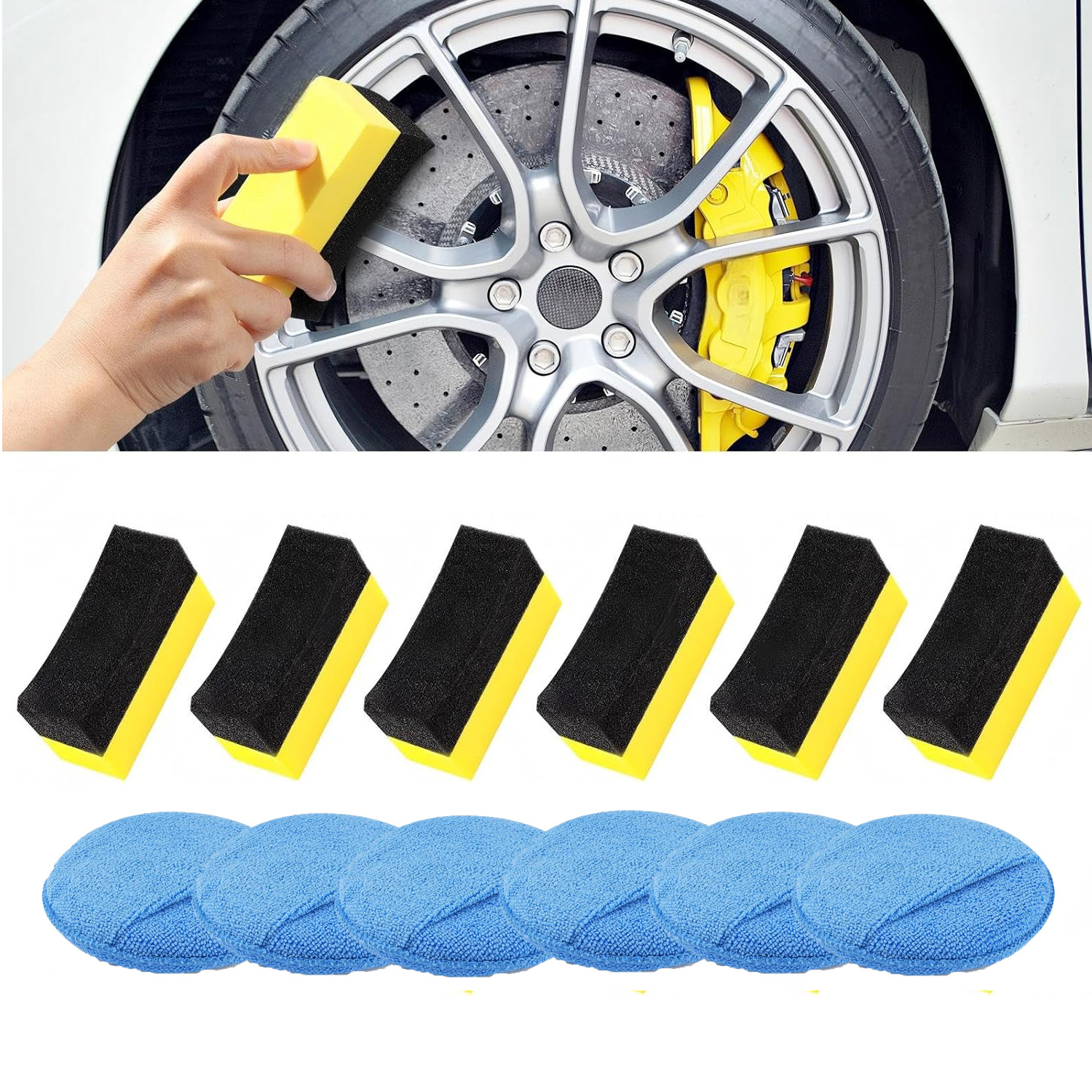 Auto Cleaning Sponge Brush Wax - Wax Applicator Pad incelemesi ve fiyatı