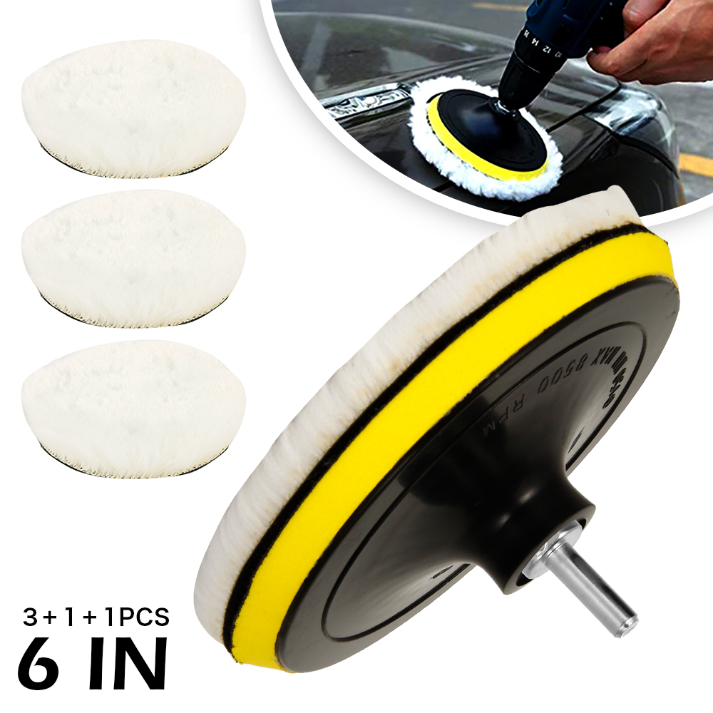 5pcs Car Polishing Pads Set 6  - Polish Pad Set Buffer incelemesi ve fiyatı