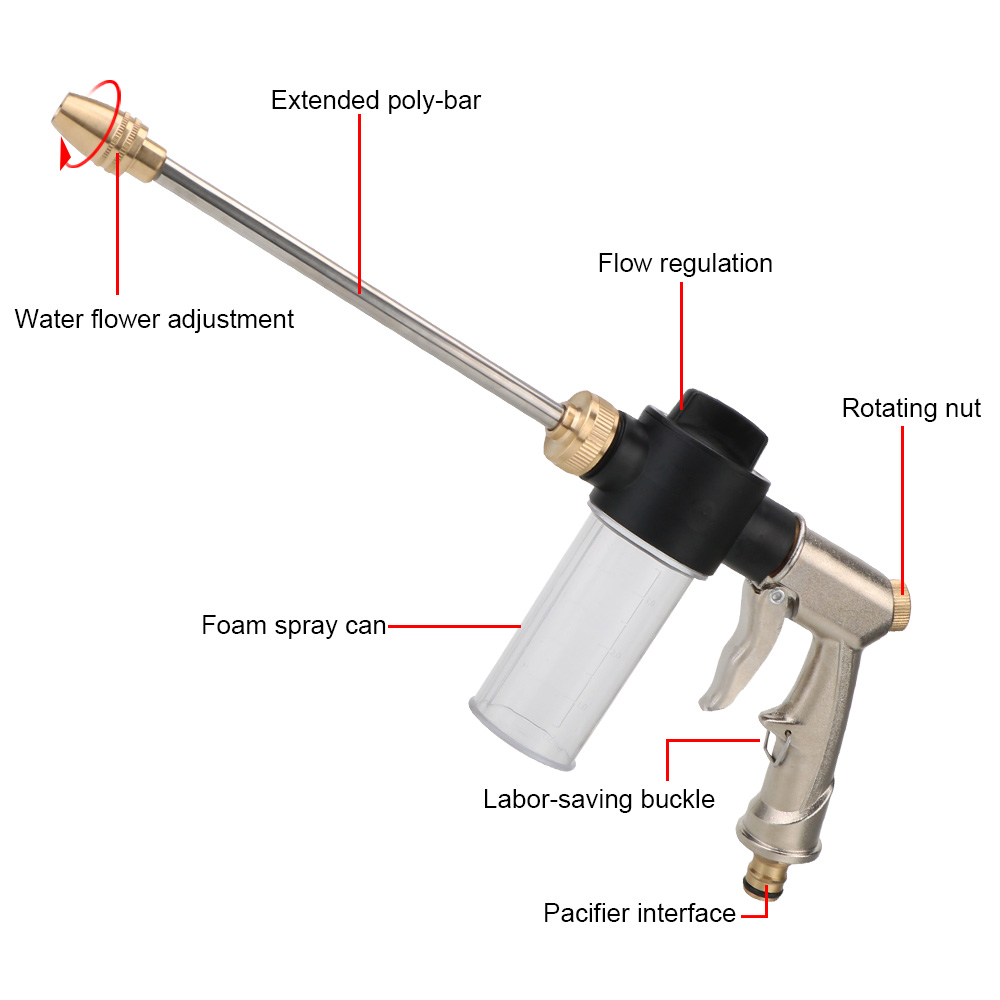 Long Foam Washer Car High Pres - Pressure Washer Foam Gun incelemesi ve fiyatı
