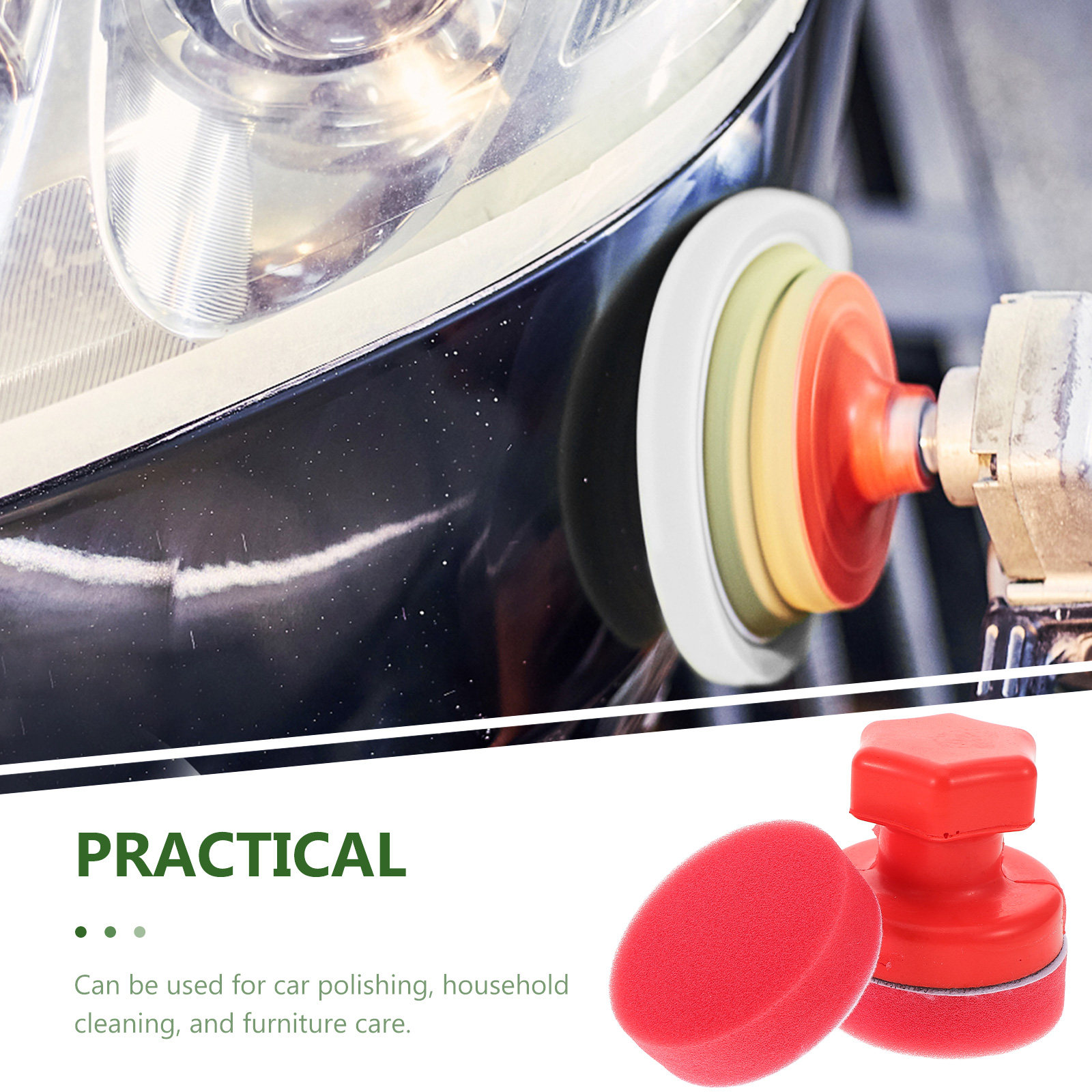 1Set Car Waxing Sponge Set Han - Wax Applicator Pad incelemesi ve fiyatı