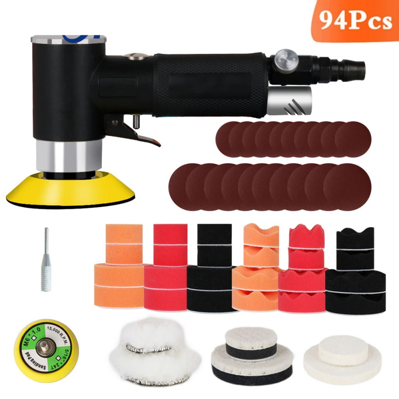 Air Sander Mini Pneumatic Grin - Polish Pad Set Buffer incelemesi ve fiyatı