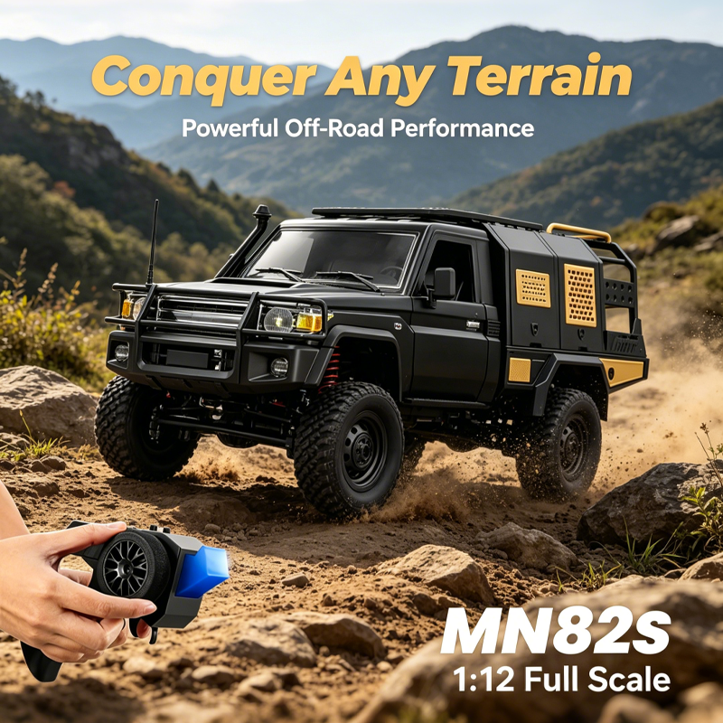 New MN82S MN82T RC Crawler 1/1 - Dirt Brush Interior incelemesi ve fiyatı
