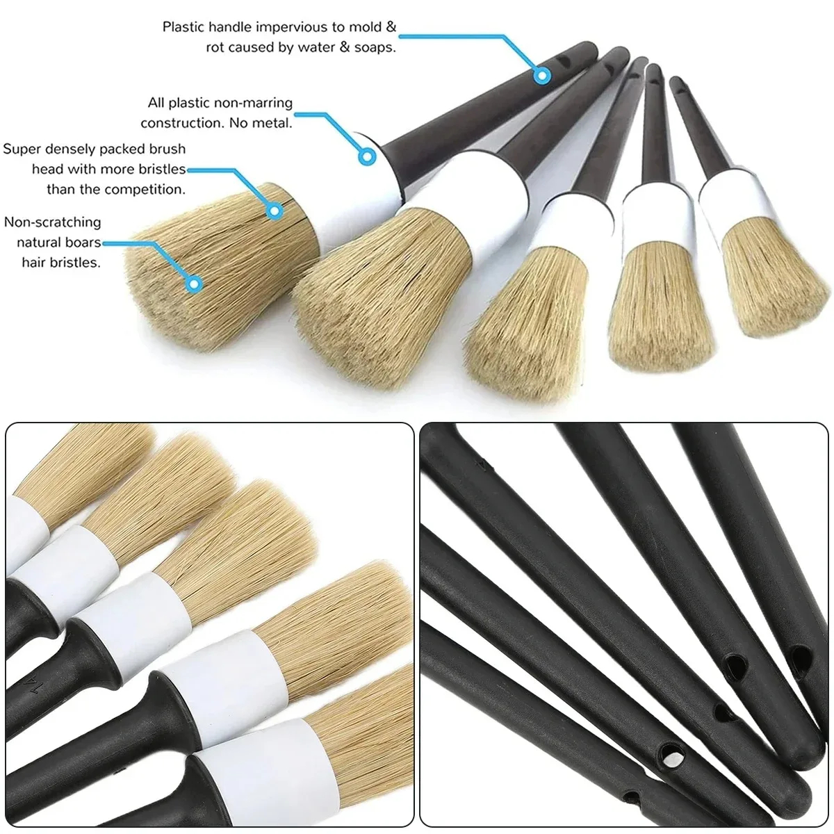 5PCS Cleaning Tools  Auto Car  - Dirt Brush Interior incelemesi ve fiyatı