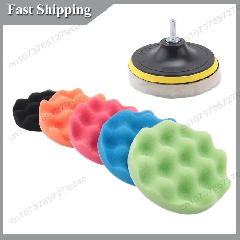 -A99Z 8Pcs/Set Car Sponge Poli - Polish Pad Set Buffer incelemesi ve fiyatı