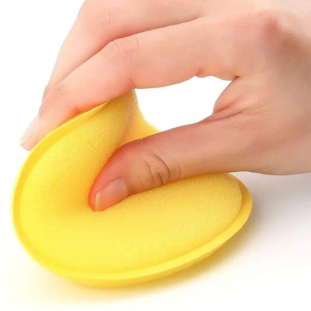 50pcs Round Car Ultra Soft Foa - Wax Applicator Pad incelemesi ve fiyatı