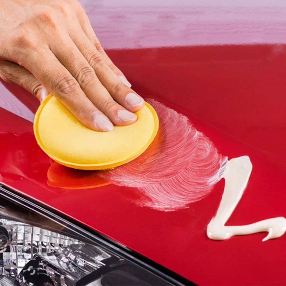 50pcs Round Car Ultra Soft Foa - Wax Applicator Pad incelemesi ve fiyatı