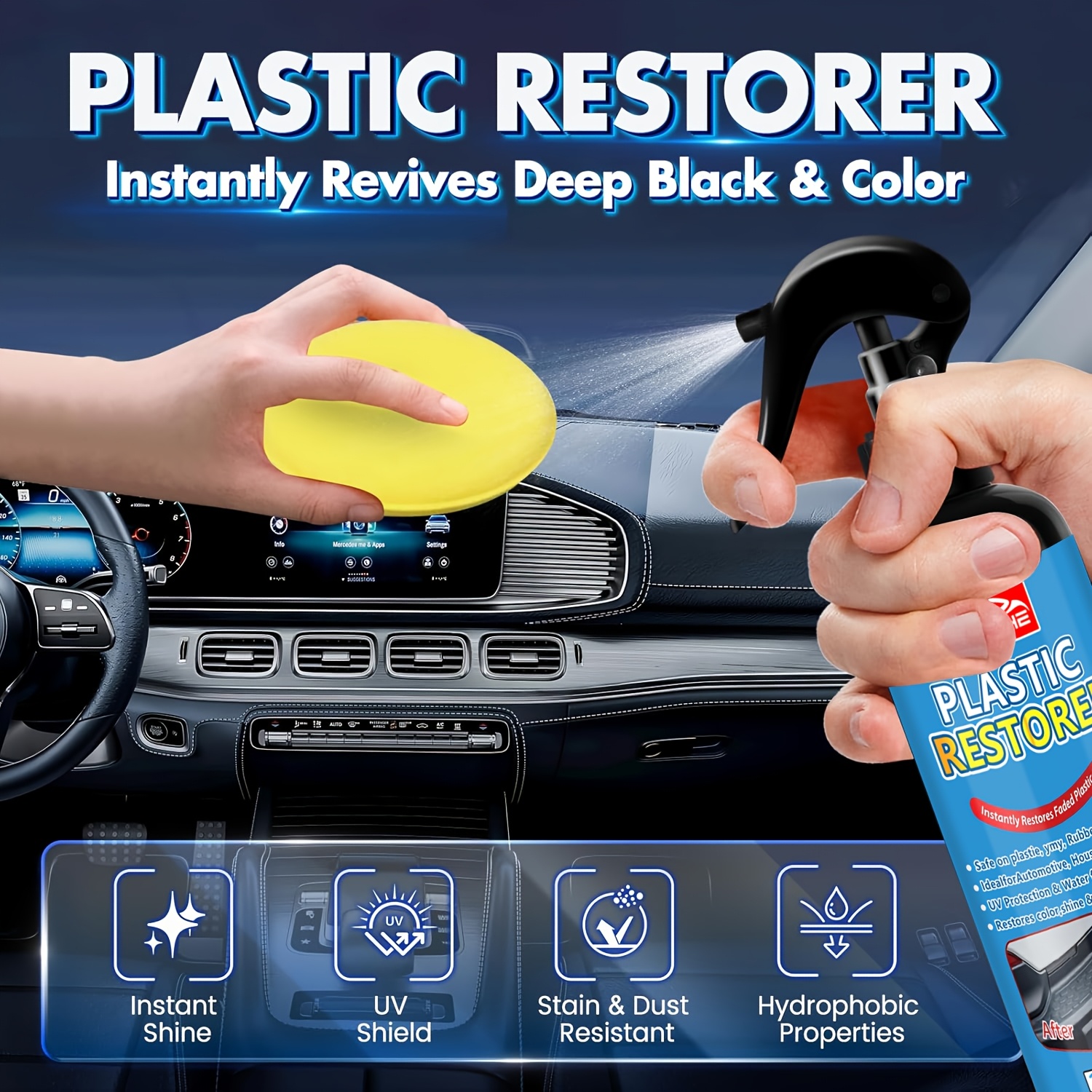 Black Trim And Plastic Restore - Trim Restorer Plastic incelemesi ve fiyatı