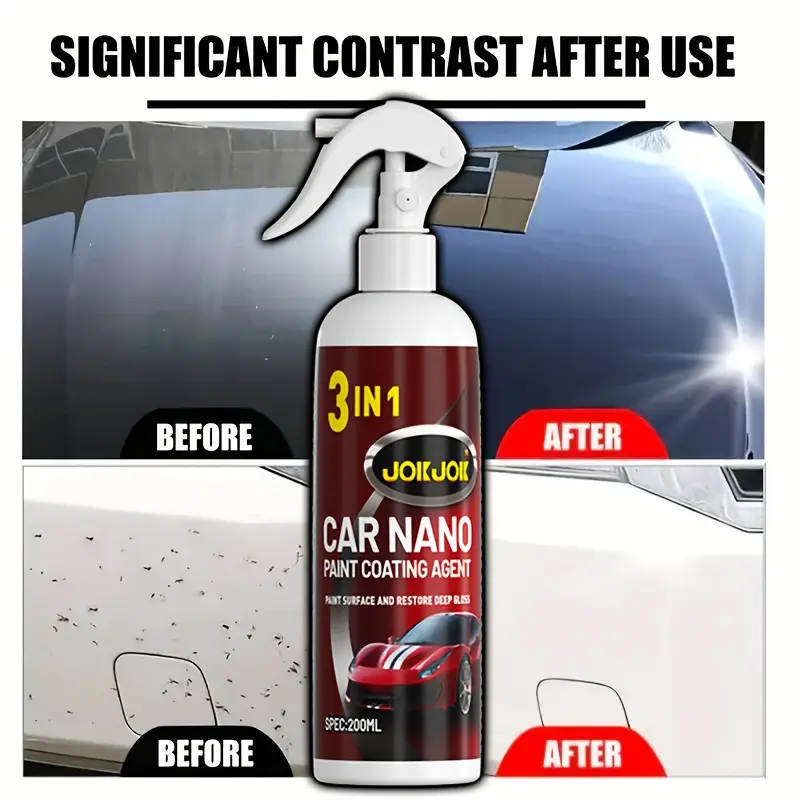 3-in-1 quick acting automotive - Car Wax Ceramic Coating incelemesi ve fiyatı