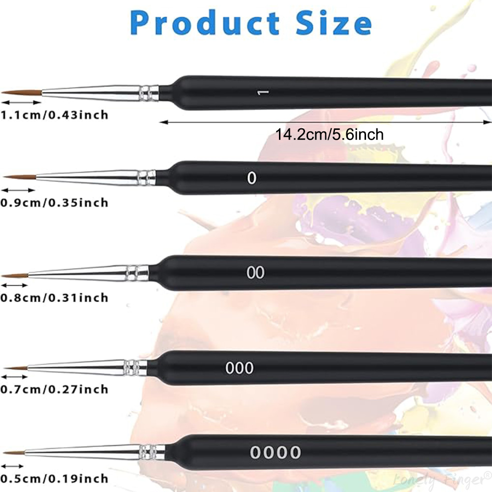 5/11Pcs Paint Brushes Set, Art - Detailing Brush Set incelemesi ve fiyatı