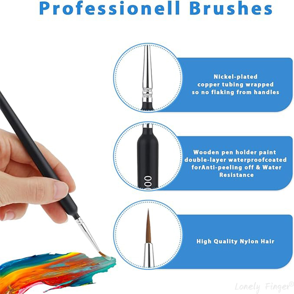 5/11Pcs Paint Brushes Set, Art - Detailing Brush Set incelemesi ve fiyatı