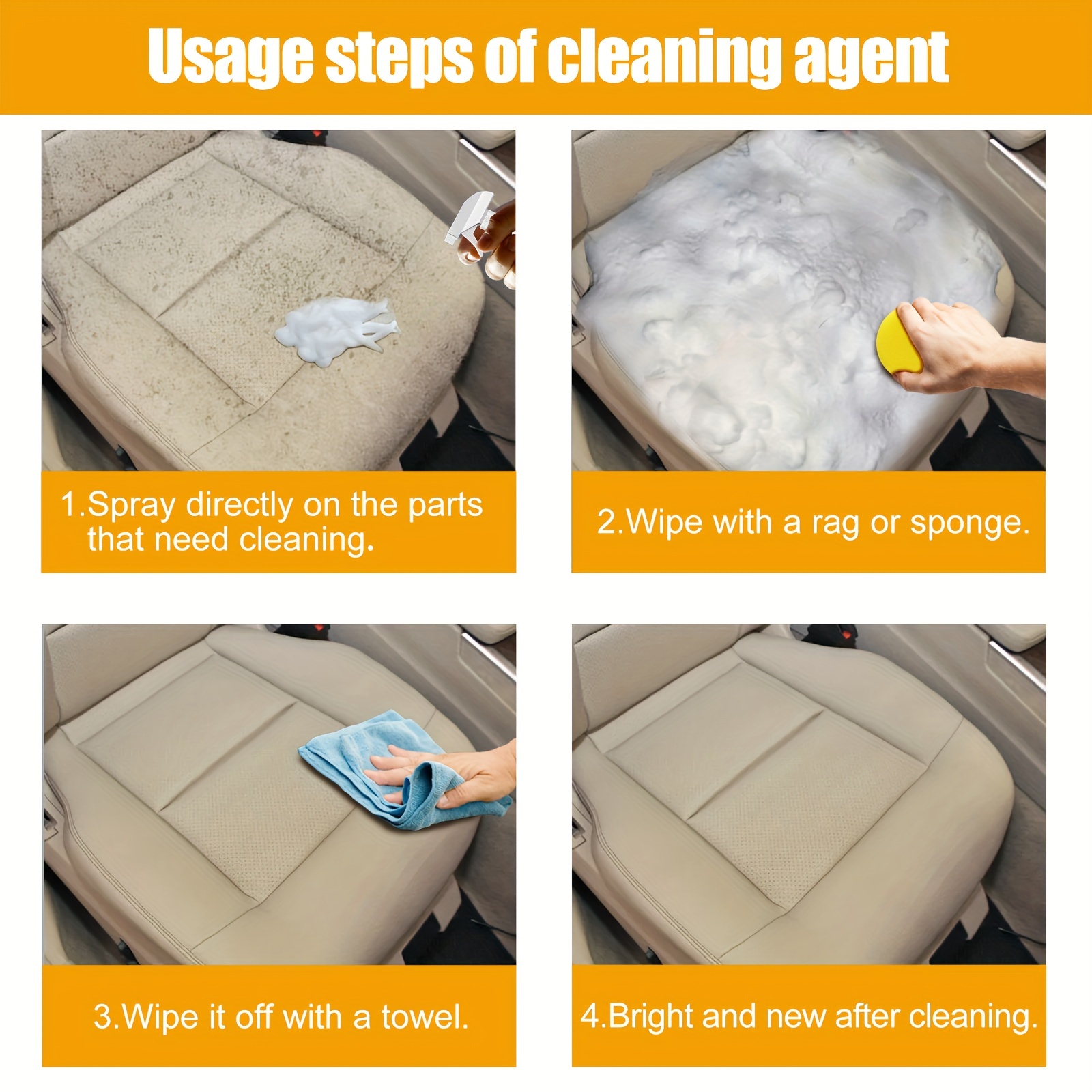 Multifunctional Foam Cleaner C - Leather Cleaner Interior incelemesi ve fiyatı