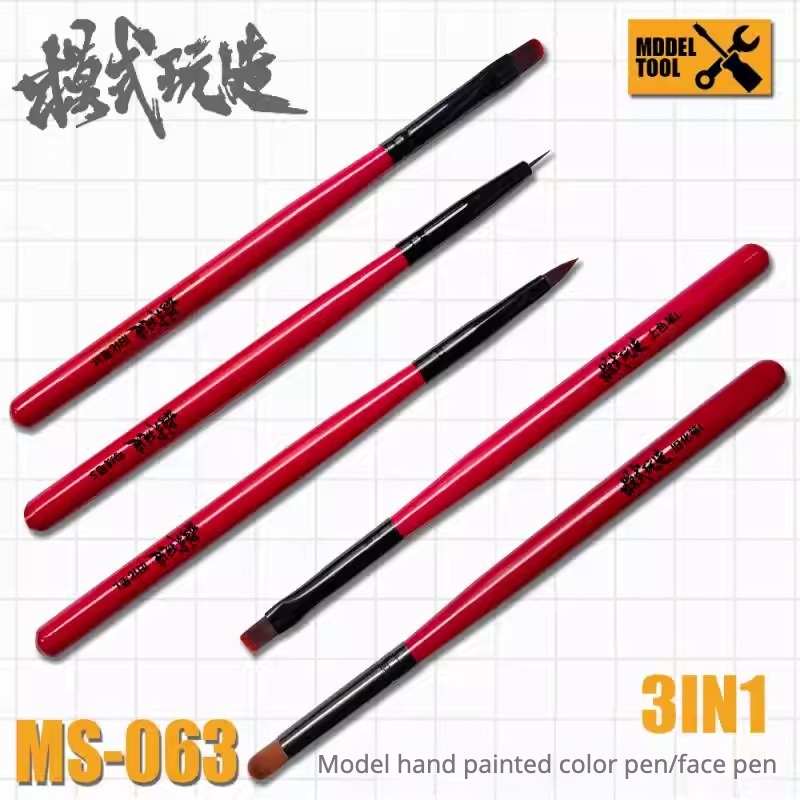MSWZ MS-063 3-IN-1 Model Hand  - Detailing Brush Set incelemesi ve fiyatı