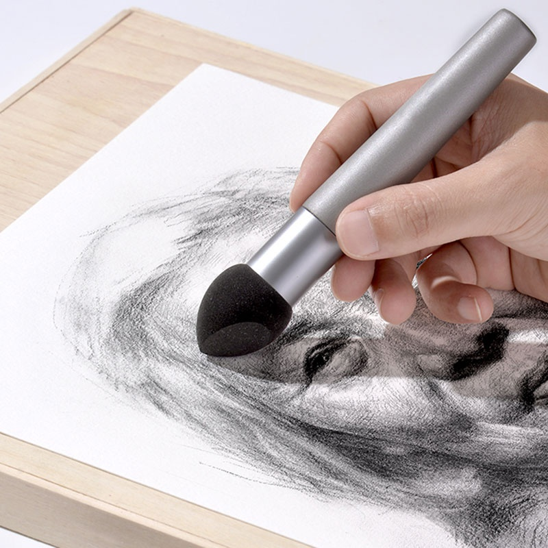 3Pcs Sketch Pen Brush Sponge W - Detailing Brush Set incelemesi ve fiyatı