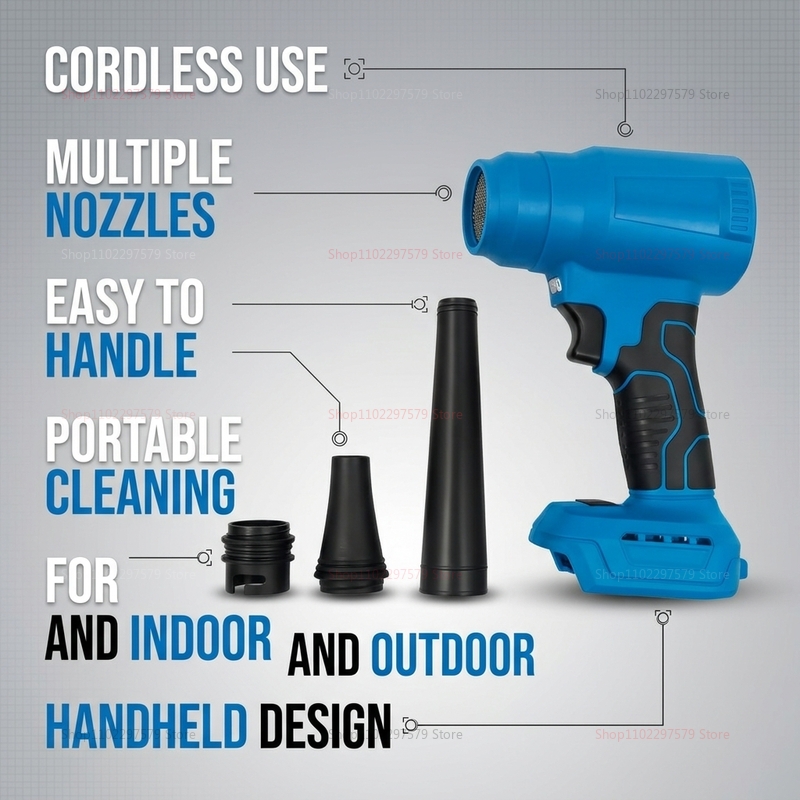 Brushless Turbojet Fan Cordles - Dryer Car Blower incelemesi ve fiyatı
